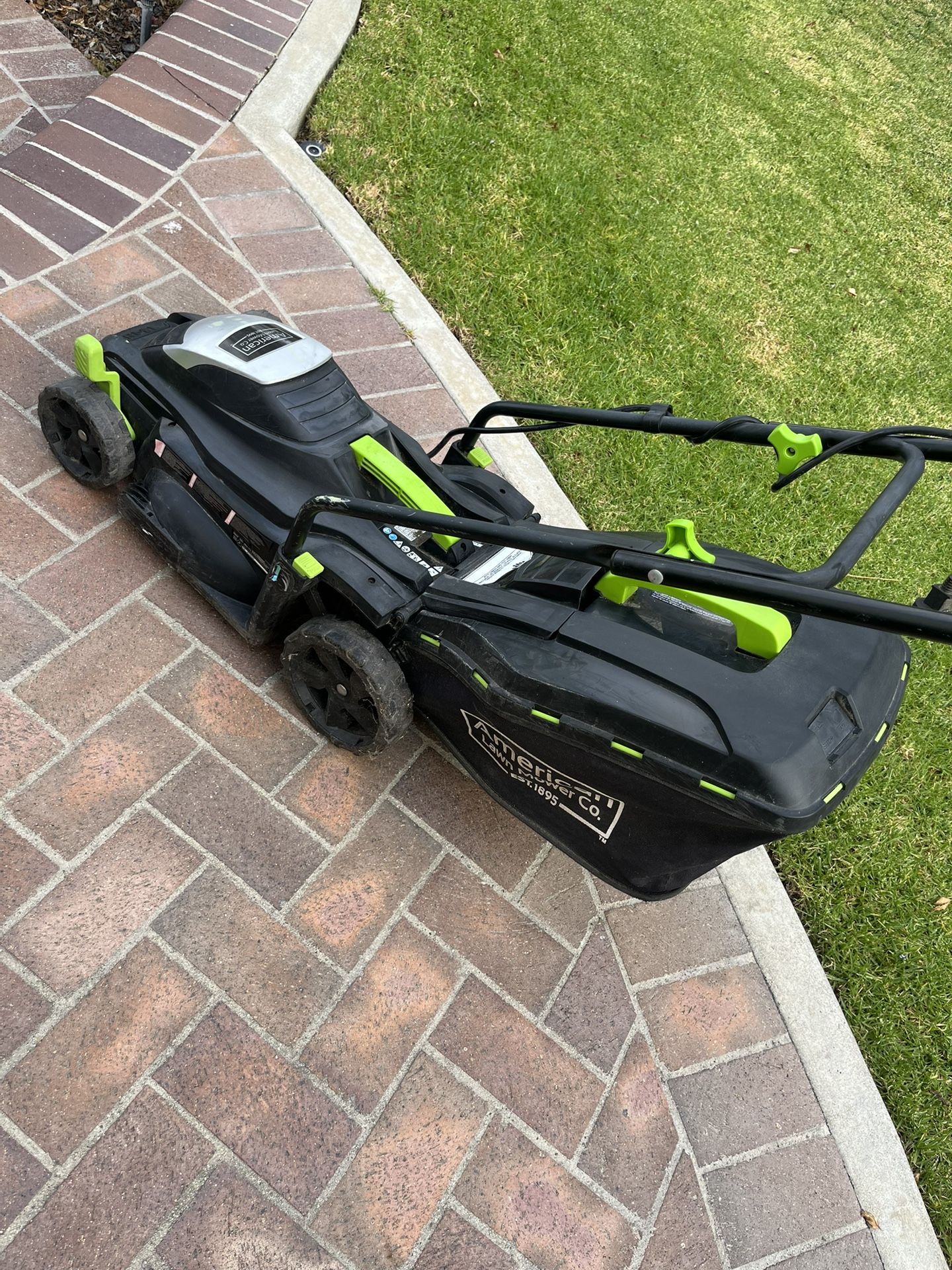 Corded American Lawn Mower