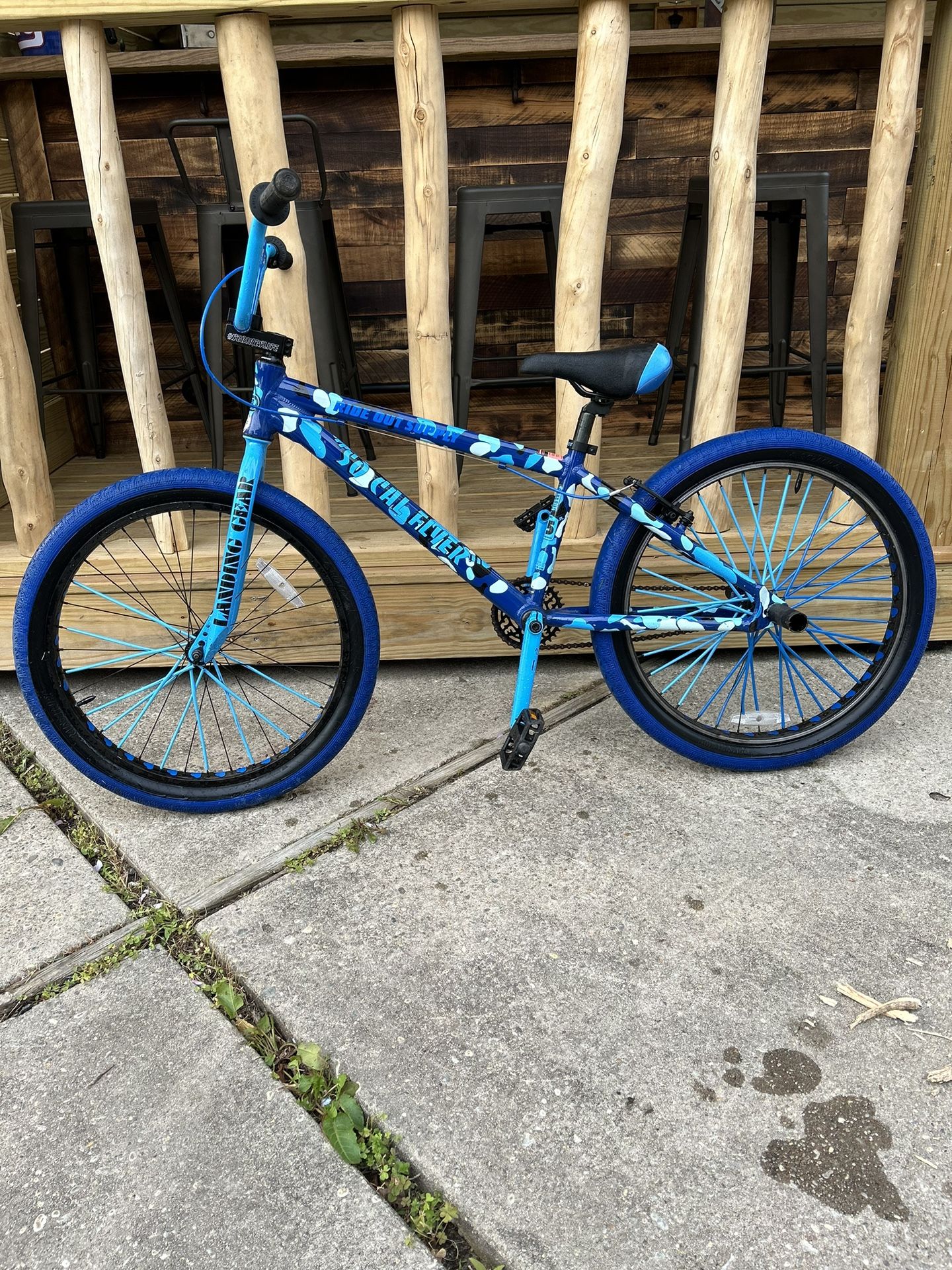 SE  2022 Blue camo So Cal Flyer