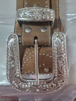 Nocona Women's Western Leather Belt