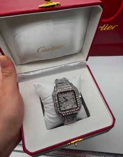 Iced out Cartiers
