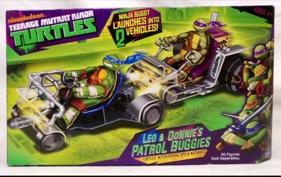 Teenage Mutant Ninja Turtles Figures & Patrol Buggies
