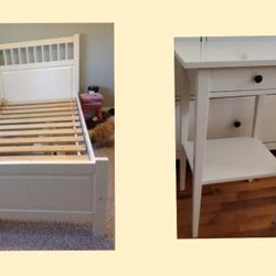 Ikea Bedroom Bundle In White Glossy Color