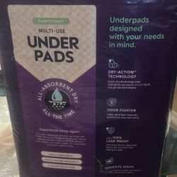 New In Box & Packaged Under Pads