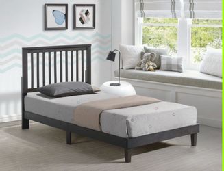 Twin XL platform BED FRAME