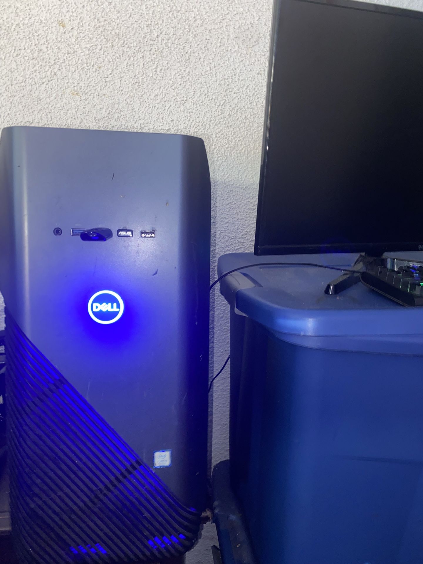 Dell i5(contact info removed)BLU-PUS Inspiron Gaming Desktop 5680 - Intel Core i5 - 8GB Memory - 128GB SSD+1TB HDD