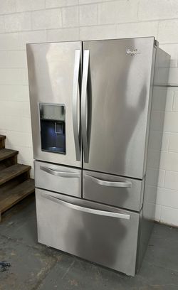 Whirlpool 4-Door Refrigerator FrenchDoor Stainless
