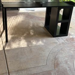 Desk With Glass Top