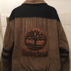 Timberland Brown Corduroy/ Suede Coat ( Limited Edition) 