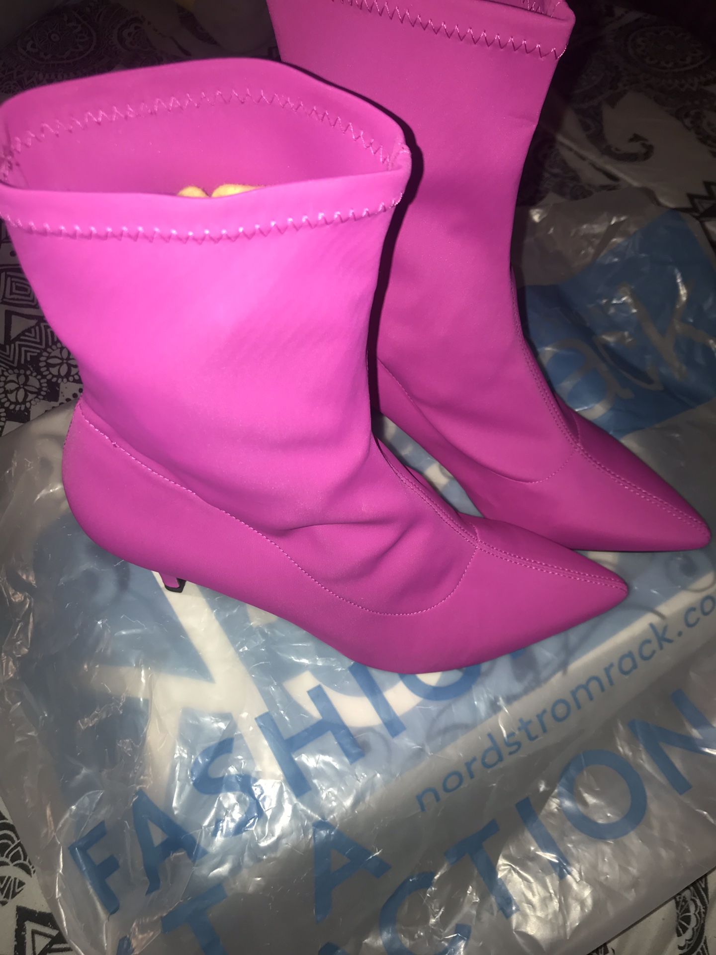Pink Boots