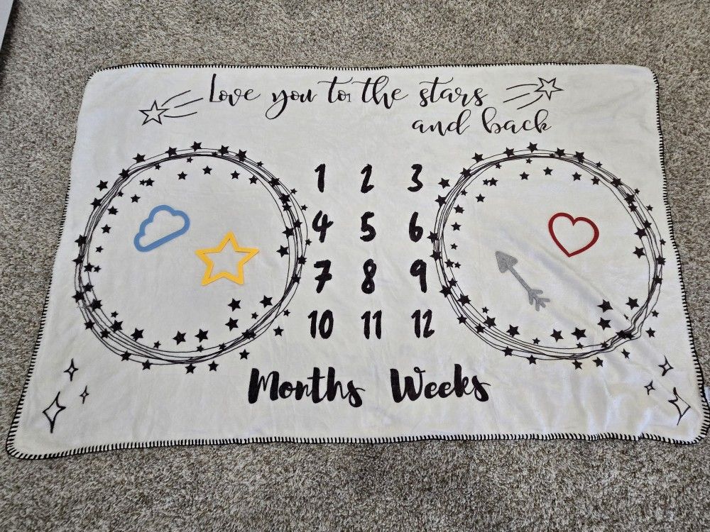 Month Milestone Blanket