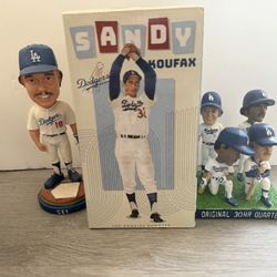 Ron Cey, 30 Home Run Quartet, And Sandy Koufax Bobblehead 