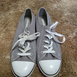 Grey Converse womens Size 9 