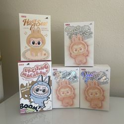 Labubu - Exciting Macaron , Have A Seat , Big Into Energy