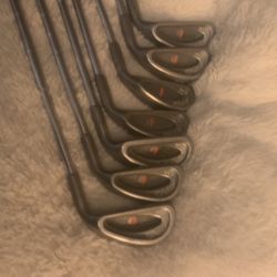 Ping Eye Irons In Good Condition 4-5-6-7-8-9-PW