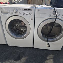 Lg Washer And Dryer Set Electric 