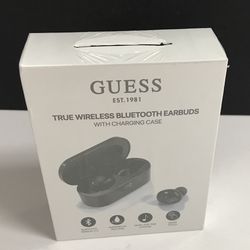 Guess GUTWST31EK TWS Digital Earbuds BT5 Classic Logo, Universal, Waterproof