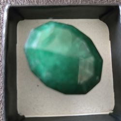 68 CTW Oval Cut Emerald