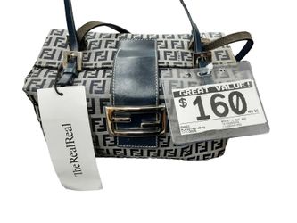Fendi Baguette Box Bag Brown Purse / Handbag