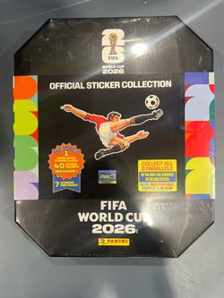 2026 Panini FIFA World Cup Sticker Stadium Box