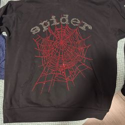 Used Sp5der Hoodie Large 