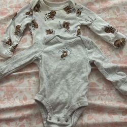 TWO KOALA NEWBORN SHIRTS