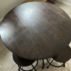 Round Bar Table