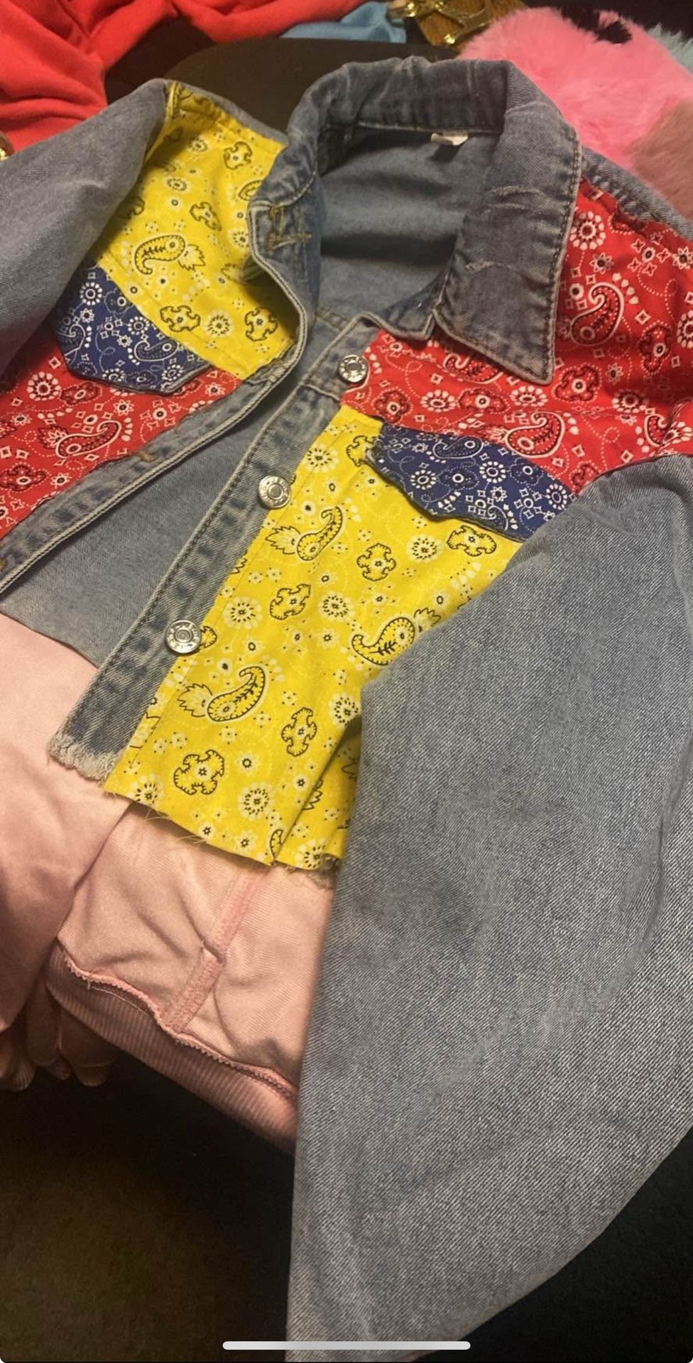 Banded Jean Jacket
