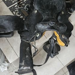 Horse saddles 