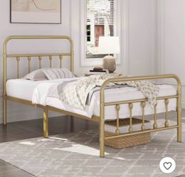 Twin Bed W/ Mattress