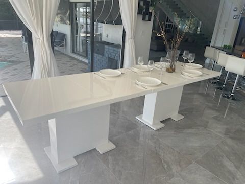 White Table