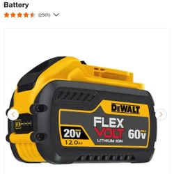 DeWalt FLEX VOLT 20V/60V 12AH battery 