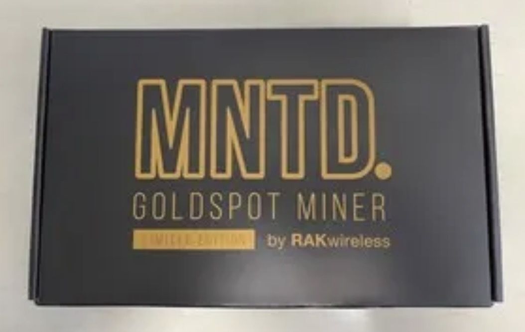 MNTD Goldspot Miner For Sale