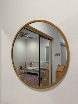 18 inch round mirror