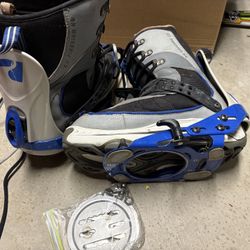 K2 Snowboard Boots and Step In Bindings