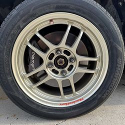 racing Hart Cp-035 Wheels With Tires