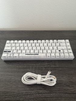 Keyboard With USB-A to USB-C Cord