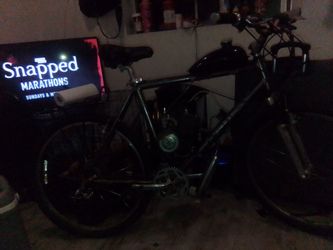 Motorized Bicycle with Gas Engine Kit