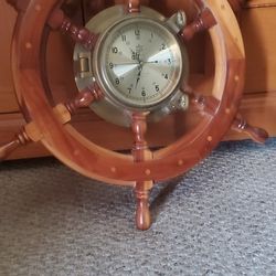 Brassom 24 Inches  Ship Clock