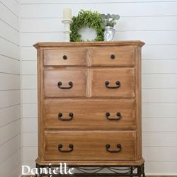 Tall Rustic Dresser Farmhouse French Country 