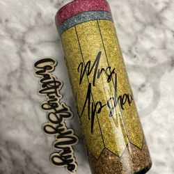 Personalized Custom Teacher Tumbler