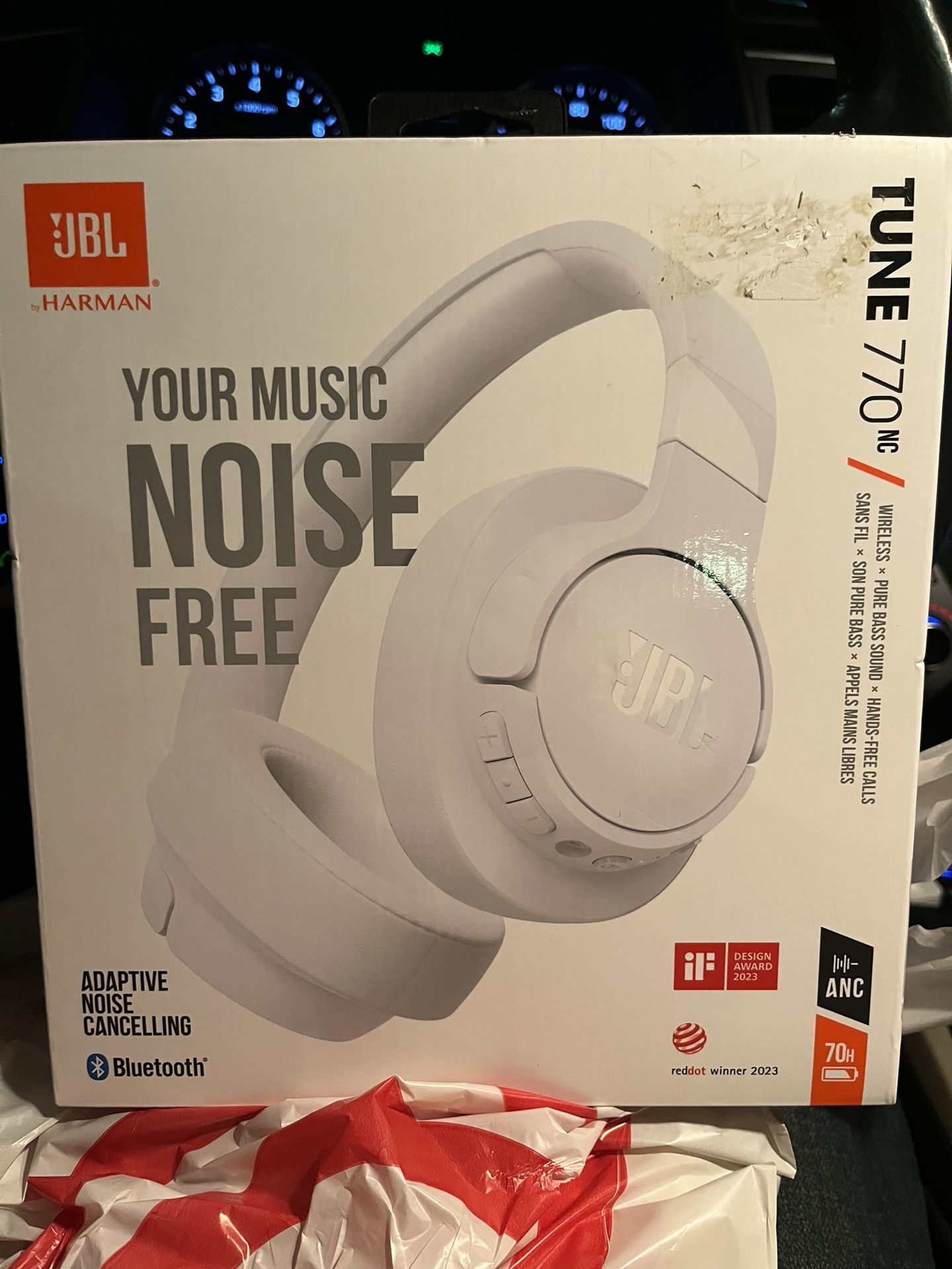JBL 770NC Wireless Over Ear Headphones
