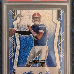 2022 LEAF Flash Anthony Richardson Blue Sparkle Auto /25