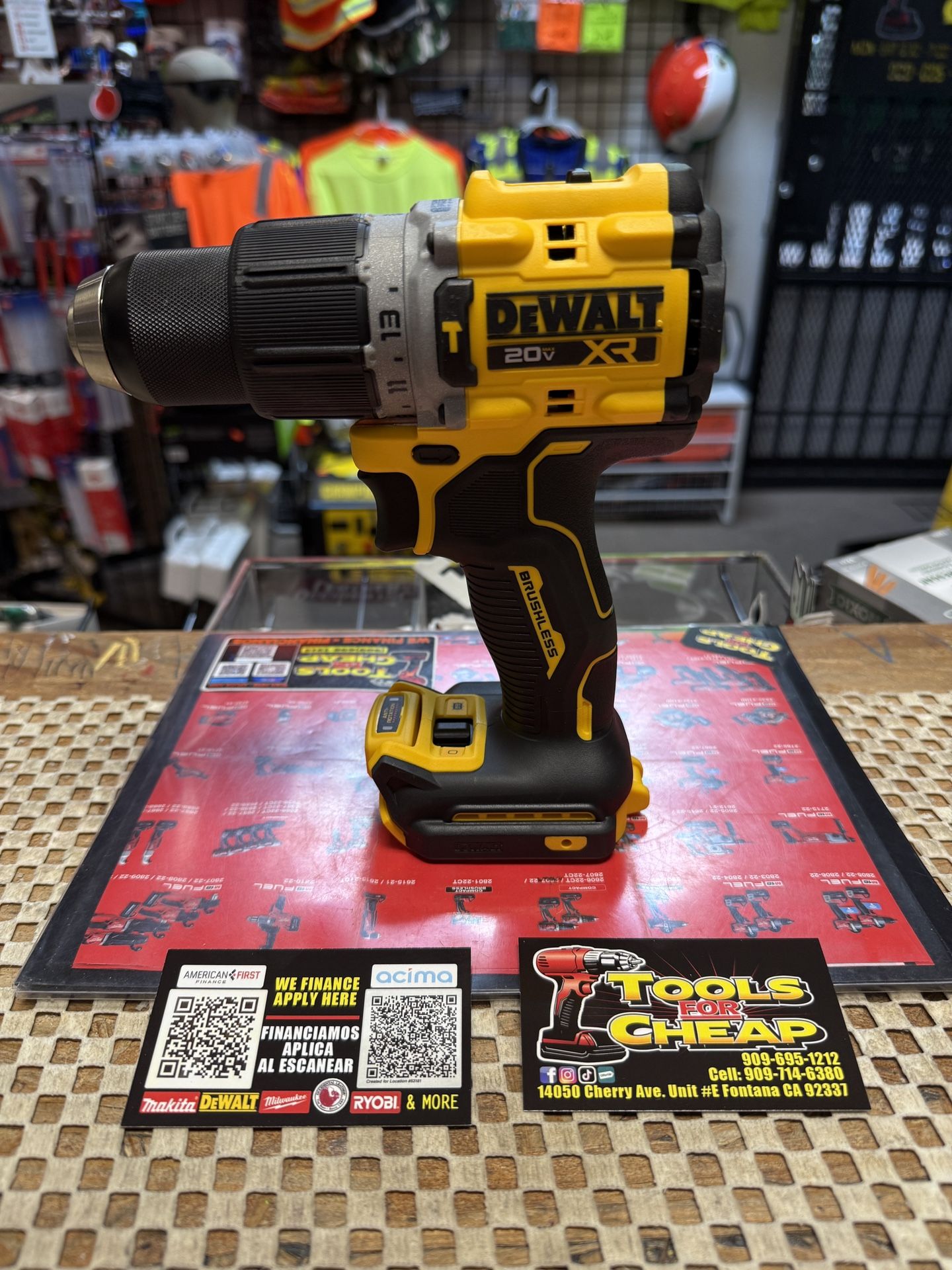 DEWALT 20V XR Brushless Cordless 1/2 in. Hammer Drill (Tool-Only)