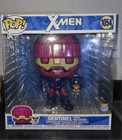 Funko Pop Sentinel with Wolverine #1054 10 Inch PX