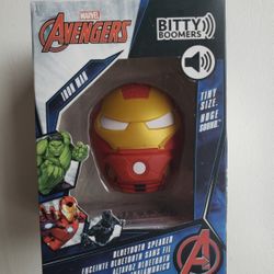 Marvel Avengers Iron Man Bitty Boomer Portable Wireless Bluetooth Speaker 