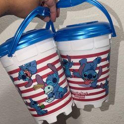 Stitch Popcorn Buckets