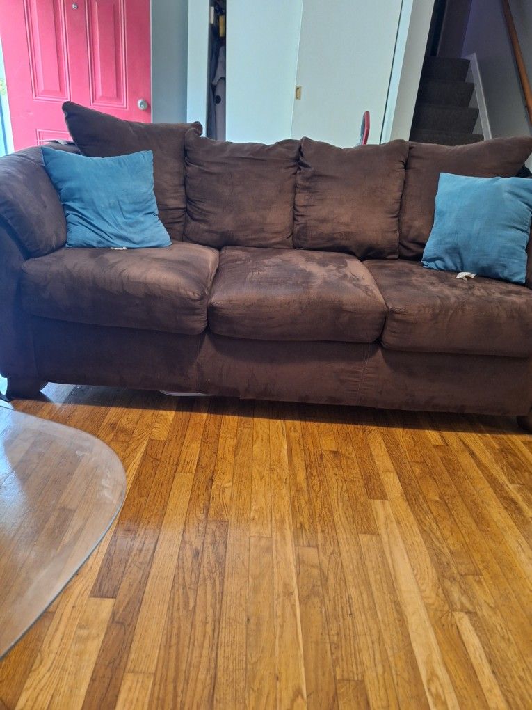 Couch, Loveseat, Recliner, Two End Tables And Coffee Table