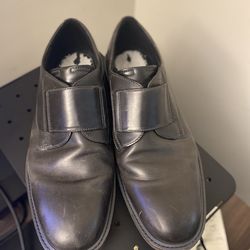Men’s Dress shoes ECCO. Size 12/13 charcoal monk strap
