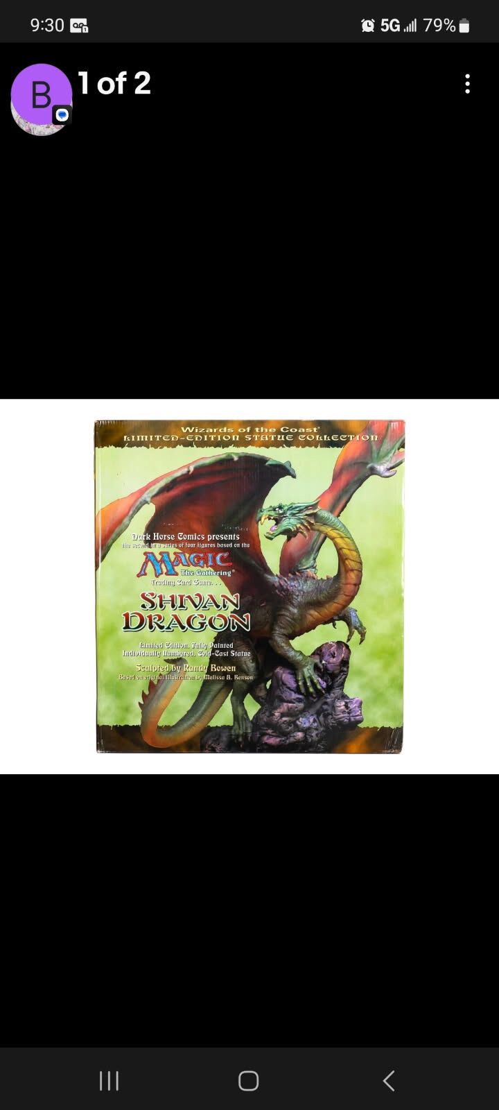 Rare Magic The Gathering Dragon