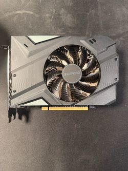 Nivida GeForce GTX 1650 single fan card